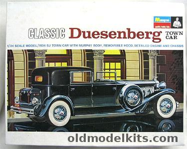 Monogram 1/24 1934 Duesenberg SJ Town Car Murphy Body, PC185 plastic model kit